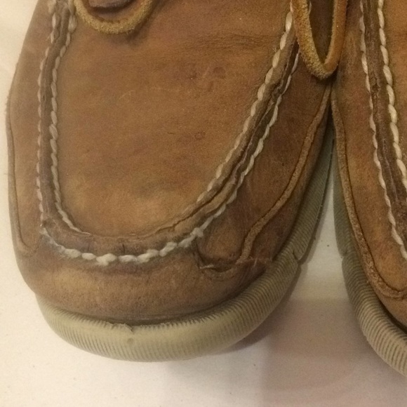 Sperry leather Super Fleet top sider loafers. - Picture 5 of 5